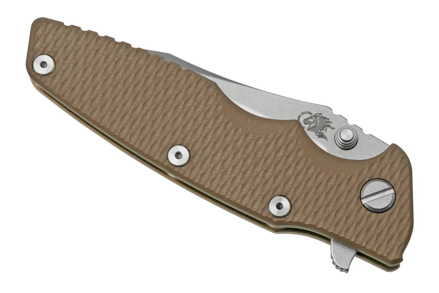 Rick Hinderer Eklipse 3.5” Spearpoint S45VN, Stonewash Bronze, Earth Brown G10, Navaja 8 Rick Hinderer Eklipse 3.5” Spearpoint S45VN, Stonewash Bronze, Earth Brown G10, Navaja - Imagen 6