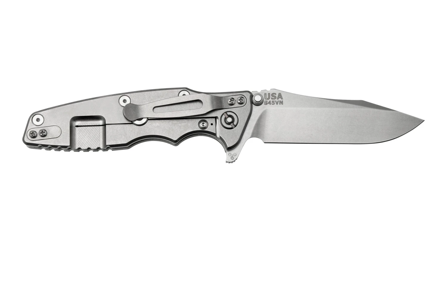 Rick Hinderer Eklipse 3.5” Spearpoint S45VN, Stonewash, Translucent Green G10, Navaja 4 Rick Hinderer Eklipse 3.5” Spearpoint S45VN, Stonewash, Translucent Green G10, Navaja - Imagen 2