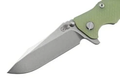 Rick Hinderer Eklipse 3.5” Spearpoint S45VN, Stonewash, Translucent Green G10, Navaja 10 Rick Hinderer Eklipse 3.5” Spearpoint S45VN, Stonewash, Translucent Green G10, Navaja -Knives And Tools Comercio HRK EK 35 SP SW TG 03 rickhinderer