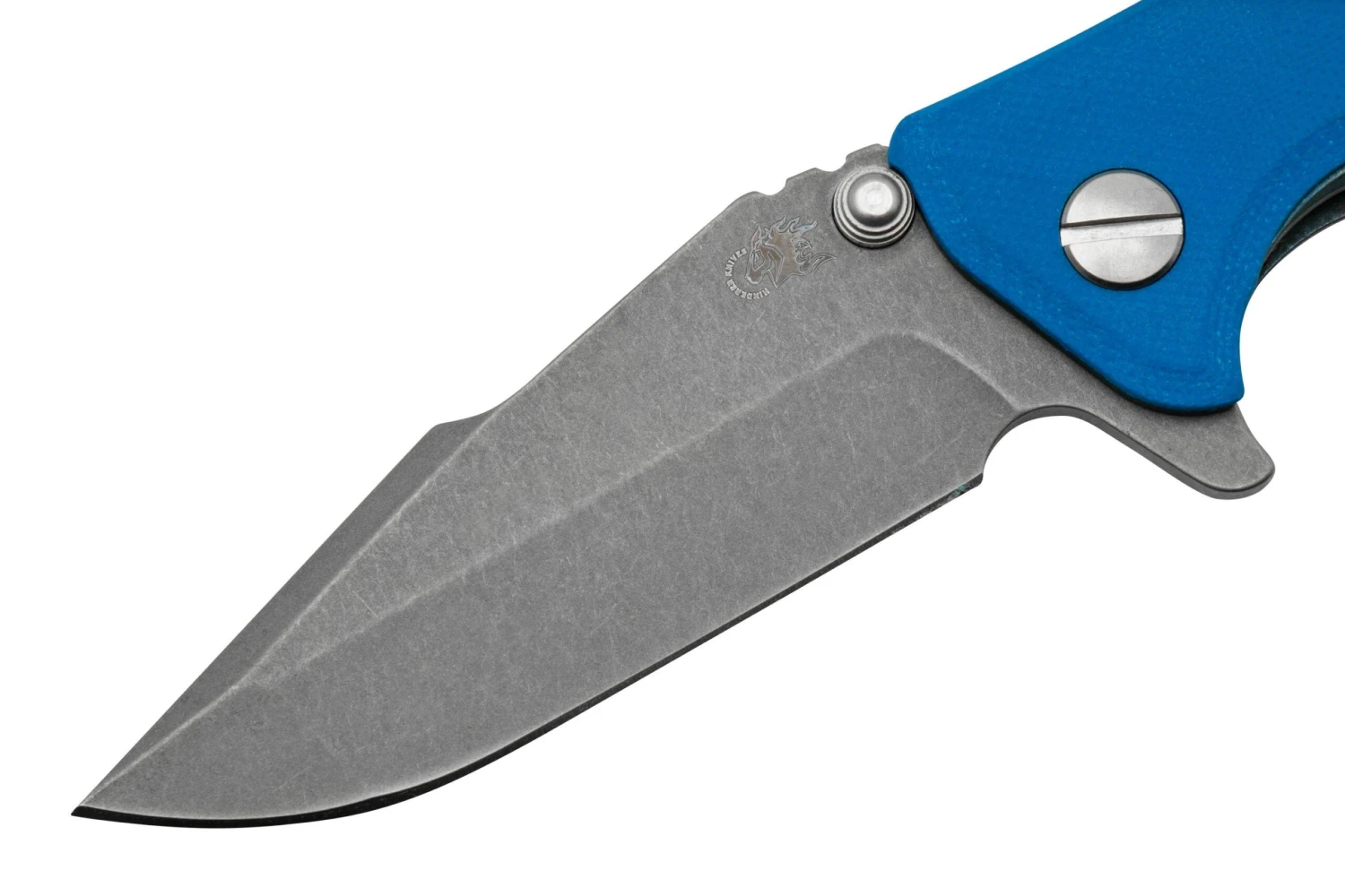 Rick Hinderer Eklipse 3.0" 20CV Harpoon Spanto Battle Blue/Blue G10, Navaja 5 Rick Hinderer Eklipse 3.0" 20CV Harpoon Spanto Battle Blue/Blue G10, Navaja - Imagen 3