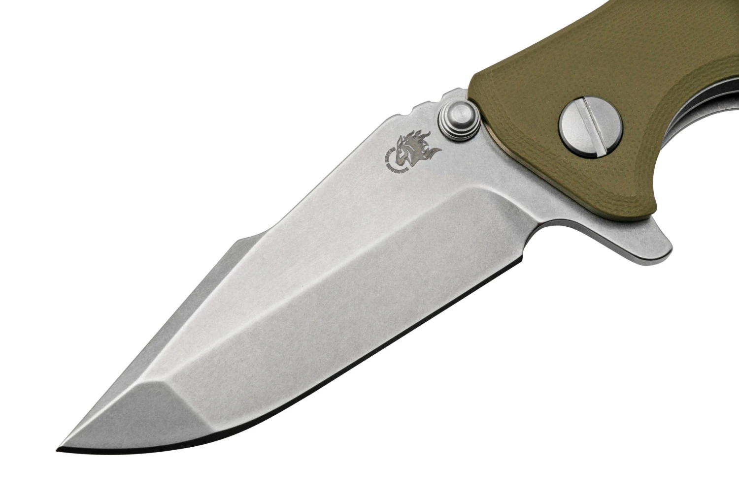 Rick Hinderer Eklipse 3.0" 20CV Harpoon Spanto Stonewash OD Green, Navaja 5 Rick Hinderer Eklipse 3.0" 20CV Harpoon Spanto Stonewash OD Green, Navaja - Imagen 3