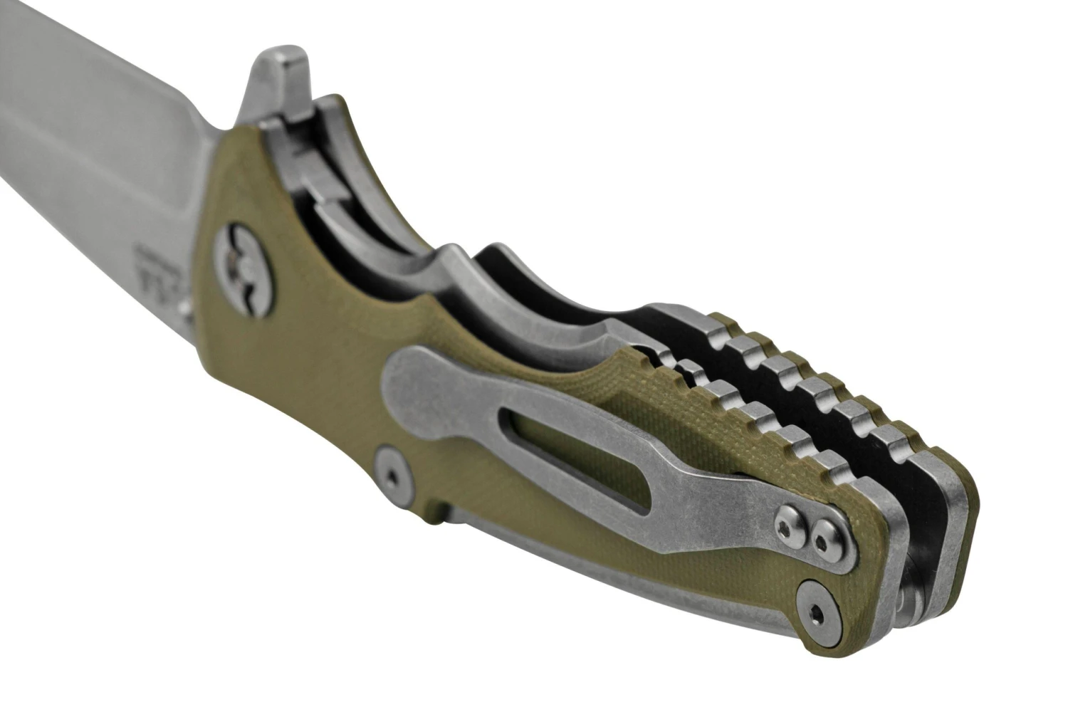 Rick Hinderer Eklipse 3.0" 20CV Harpoon Spanto Stonewash OD Green, Navaja 6 Rick Hinderer Eklipse 3.0" 20CV Harpoon Spanto Stonewash OD Green, Navaja - Imagen 4