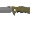 Rick Hinderer Eklipse 3.0" 20CV Working Finish Harpoon Spanto OD Green, Navaja -Knives And Tools Comercio HRK EK3 20 WF OD 01 rickhinderer