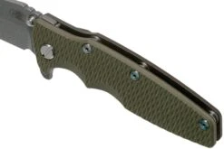 Rick Hinderer Eklipse 3.5" Harpoon Spanto 20CV Battle Bronze OD Green Navaja -Knives And Tools Comercio HRK EK35 HS BR OD 07 rick hinderer knives