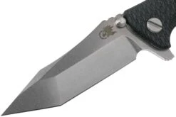 Rick Hinderer Eklipse 3.5” Tanto, CPM 20CV Stonewashed, Black G10 Navaja -Knives And Tools Comercio HRK EK35 TA SW BK 03 rick hinderer knives