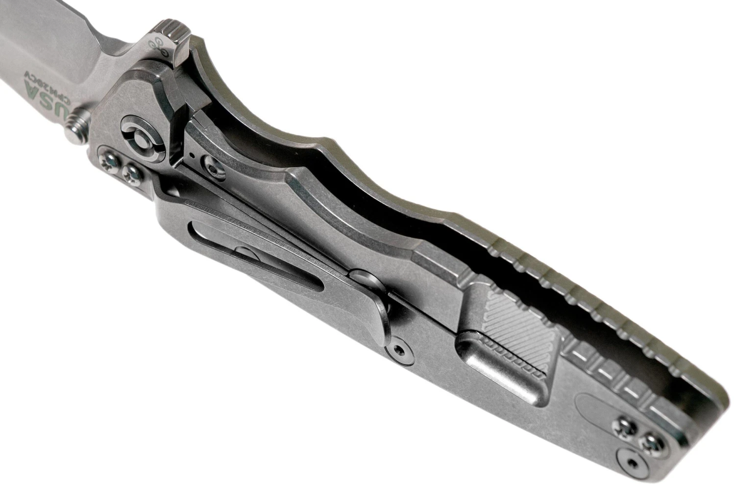 Rick Hinderer Eklipse 3.5” Tanto, CPM 20CV Stonewashed, OD Green G10 Navaja 7 Rick Hinderer Eklipse 3.5” Tanto, CPM 20CV Stonewashed, OD Green G10 Navaja - Imagen 5