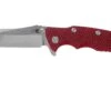 Rick Hinderer Eklipse 3.5” Tanto, CPM 20CV Stonewashed, Red G10 Navaja -Knives And Tools Comercio HRK EK35 TA SW RD 01 rick hinderer knives