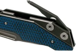 Rick Hinderer Fulltrack Spanto Black DLC S35VN Black/Blue G10 Navaja -Knives And Tools Comercio HRK FTRACK SBBB 04 rick hinderer knives
