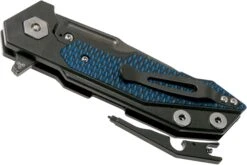Rick Hinderer Fulltrack Spanto Black DLC S35VN Black/Blue G10 Navaja -Knives And Tools Comercio HRK FTRACK SBBB 05 rick hinderer knives