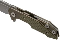 Rick Hinderer Fulltrack Spanto S35VN Working Finish, Battle Bronze, OD Green G10 Navaja 18 Rick Hinderer Fulltrack Spanto S35VN Working Finish, Battle Bronze, OD Green G10 Navaja -Knives And Tools Comercio HRK FTRACK SPWF BB 08 rick hinderer knives