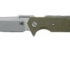 Rick Hinderer Half Track Gen 2, Spearpoint 20CV, OD Green G10, Navaja