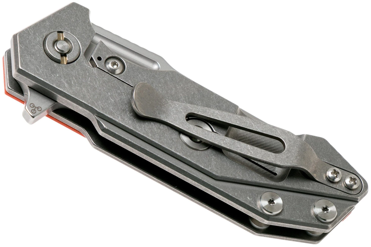 Rick Hinderer Half Track Gen 2, Spearpoint 20CV, Orange G10, Navaja 6 Rick Hinderer Half Track Gen 2, Spearpoint 20CV, Orange G10, Navaja - Imagen 4