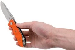 Rick Hinderer Half Track Gen 2, Spearpoint 20CV, Orange G10, Navaja 17 Rick Hinderer Half Track Gen 2, Spearpoint 20CV, Orange G10, Navaja -Knives And Tools Comercio HRK HALF TRACK SP OR 08 rick hinderer knives