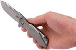 Rick Hinderer Half Track 2.75" Stonewashed Navaja -Knives And Tools Comercio HRK HALF TRACK 08 rick hinderer hrk half track 08