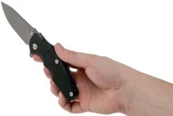 Rick Hinderer Jurassic Slicer Battle Bronze Blue G10 CPM 20CV Navaja -Knives And Tools Comercio HRK JU SL BB BK 08 rick hinderer knives