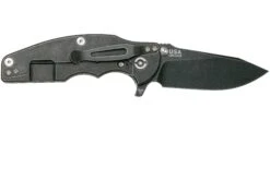 Rick Hinderer Jurassic Slicer Battle Black, Black G10 CPM 20CV Navaja -Knives And Tools Comercio HRK JU SL BBL BK 02 rick hinderer knives