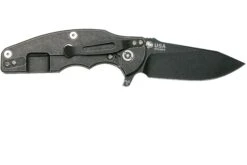 Rick Hinderer Jurassic Slicer Battle Black, OD Green G10 CPM 20CV Navaja -Knives And Tools Comercio HRK JU SL BBL OD 02 rick hinderer knives