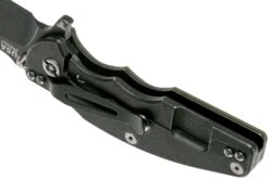 Rick Hinderer Jurassic Slicer Battle Black, OD Green G10 CPM 20CV Navaja -Knives And Tools Comercio HRK JU SL BBL OD 05 rick hinderer knives