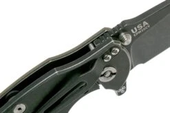 Rick Hinderer Jurassic Slicer Battle Black, OD Green G10 CPM 20CV Navaja -Knives And Tools Comercio HRK JU SL BBL OD 06 rick hinderer knives