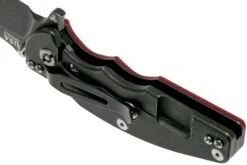 Rick Hinderer Jurassic Slicer Battle Black, Red G10 CPM 20CV Navaja 13 Rick Hinderer Jurassic Slicer Battle Black, Red G10 CPM 20CV Navaja -Knives And Tools Comercio HRK JU SL BBL RD 05 rick hinderer knives