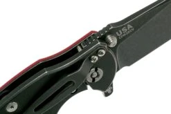 Rick Hinderer Jurassic Slicer Battle Black, Red G10 CPM 20CV Navaja 14 Rick Hinderer Jurassic Slicer Battle Black, Red G10 CPM 20CV Navaja -Knives And Tools Comercio HRK JU SL BBL RD 06 rick hinderer knives