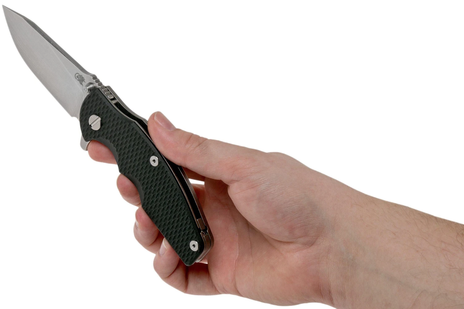 Rick Hinderer Jurassic Slicer Black G10 CPM 20CV Navaja 10 Rick Hinderer Jurassic Slicer Black G10 CPM 20CV Navaja - Imagen 8