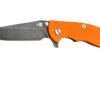 Rick Hinderer Jurassic Spearpoint 20CV Battle Black, Orange G10 Navaja -Knives And Tools Comercio HRK JU SP BBL OR 01 rickhinderer