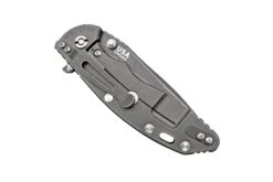 Rick Hinderer Jurassic Spearpoint 20CV Battle Black, Orange G10 Navaja -Knives And Tools Comercio HRK JU SP BBL OR 04 rickhinderer