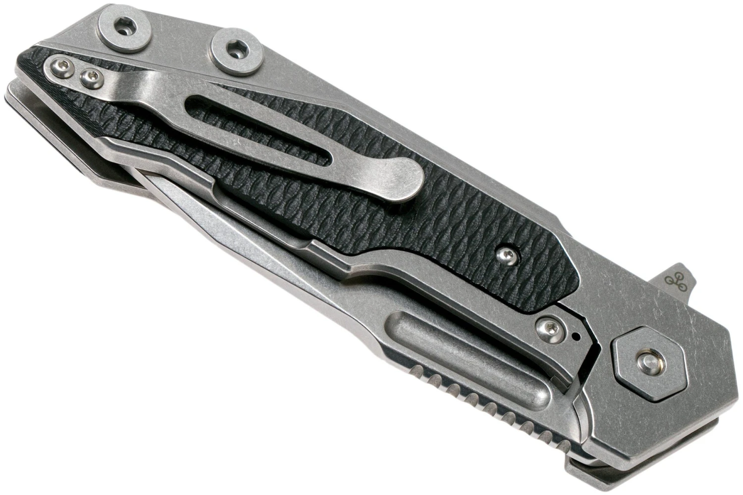 Rick Hinderer Fulltrack Spearpoint 20CV Black G10 Navaja 6 Rick Hinderer Fulltrack Spearpoint 20CV Black G10 Navaja - Imagen 4