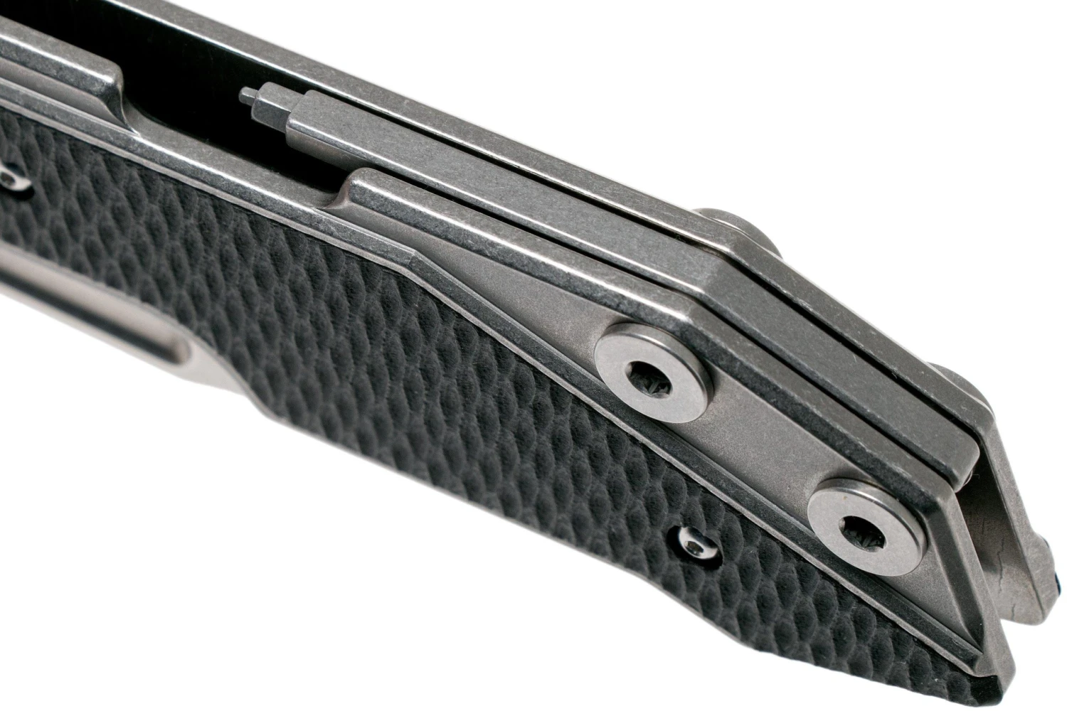 Rick Hinderer Fulltrack Spearpoint 20CV Black G10 Navaja 7 Rick Hinderer Fulltrack Spearpoint 20CV Black G10 Navaja - Imagen 5