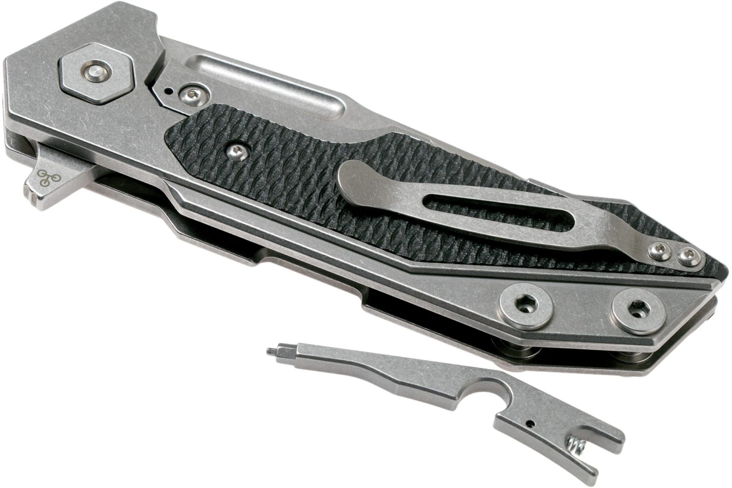 Rick Hinderer Fulltrack Spearpoint 20CV Black G10 Navaja 8 Rick Hinderer Fulltrack Spearpoint 20CV Black G10 Navaja - Imagen 6