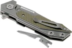 Rick Hinderer Fulltrack Spearpoint 20CV OD Green G10 Navaja -Knives And Tools Comercio HRK K208TSTGS00 GR 06 rick hinderer knives