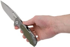 Rick Hinderer Fulltrack Spearpoint 20CV OD Green G10 Navaja -Knives And Tools Comercio HRK K208TSTGS00 GR 10 rick hinderer knives