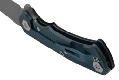 Rick Hinderer Project X, MagnaCut Clip Point, Battle Blue, Black G10 Navaja -Knives And Tools Comercio HRK PJX MC CP BBB 04 rickhinderer