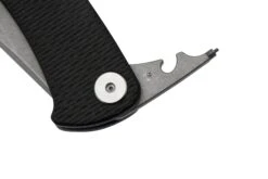 Rick Hinderer Project X, MagnaCut Clip Point, Battle Blue, Black G10 Navaja -Knives And Tools Comercio HRK PJX MC CP BBB 07 rickhinderer