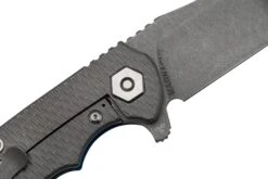 Rick Hinderer Project X, MagnaCut Clip Point, Working Finish, Blue G10 Navaja -Knives And Tools Comercio HRK PJX MC CP WFL 05 rickhinderer