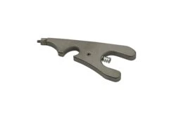 Rick Hinderer Project X, MagnaCut Clip Point, Working Finish, Blue G10 Navaja -Knives And Tools Comercio HRK PJX MC CP WFL 08 rickhinderer