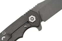 Rick Hinderer Project X, MagnaCut Clip Point, Working Finish, Red G10 Navaja -Knives And Tools Comercio HRK PJX MC CP WFR 05 rickhinderer