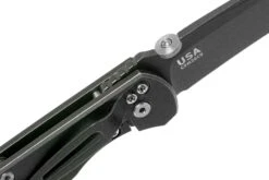 Rick Hinderer FireTac Recurve DLC Battle Black, Black G10 Navaja, Rick Hinderer Design -Knives And Tools Comercio HRK RC BB BK 06 rick hinderer knives