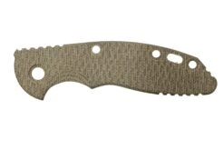 Rick Hinderer XM-18 3" Cachas, Textured OD Green Micarta