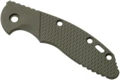 Rick Hinderer XM-18 3,5” Cachas, Faux Bolster OD-green G10