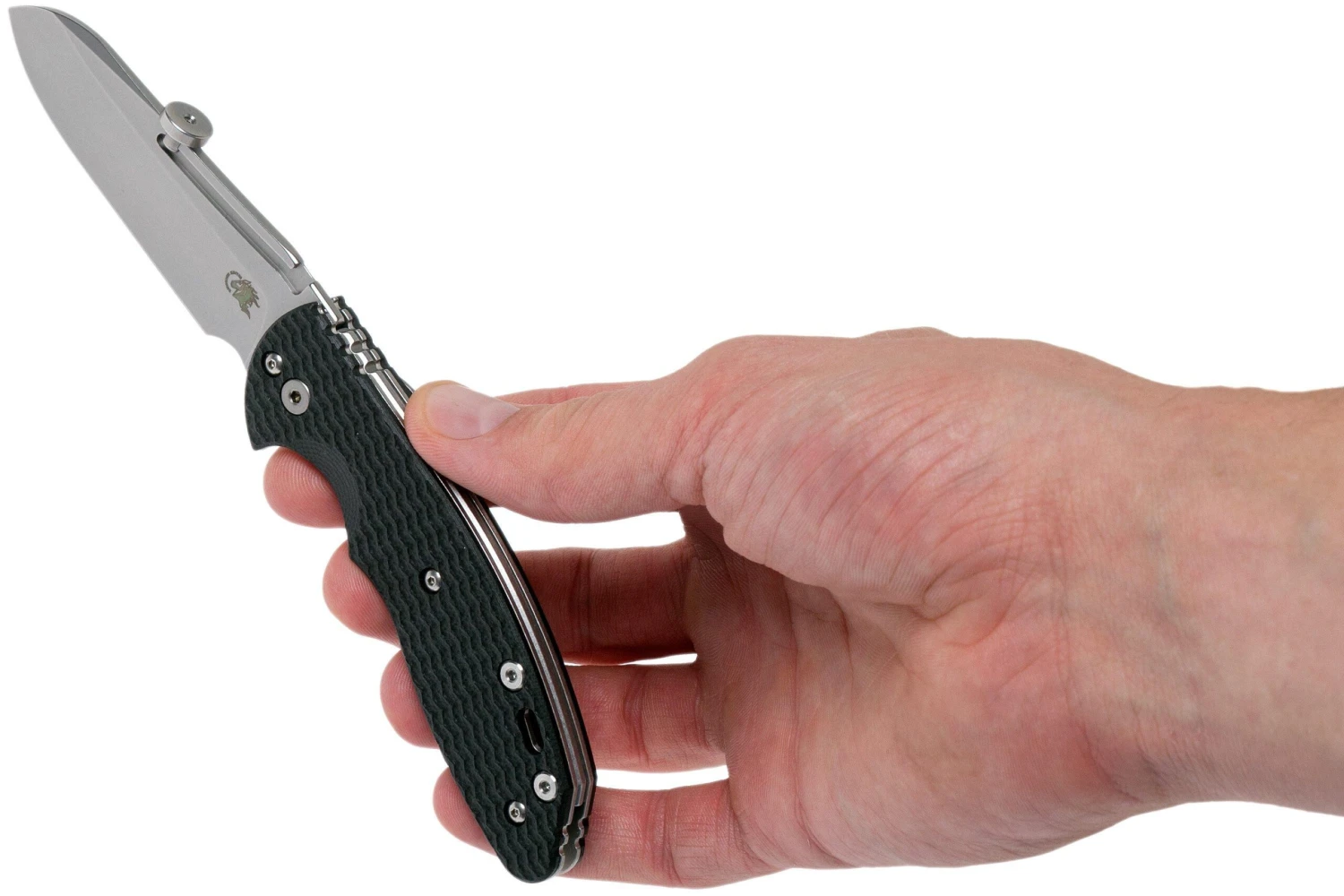 Rick Hinderer XM Slippy 3 Sheepfoot 20CV Black G10 Navaja Slipjoint" 10 Rick Hinderer XM Slippy 3 Sheepfoot 20CV Black G10 Navaja Slipjoint" - Imagen 8