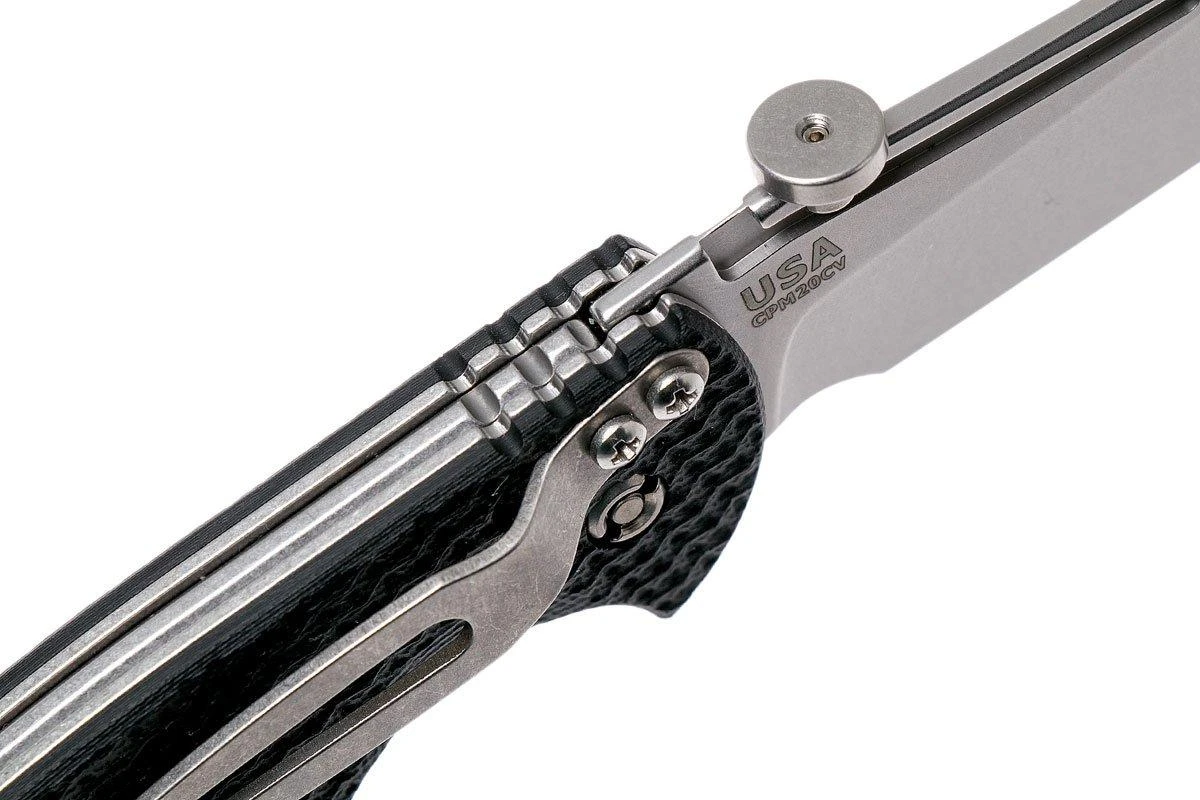 Rick Hinderer XM Slippy 3 Slicer 20CV Black G10 Navaja Slipjoint" 8 Rick Hinderer XM Slippy 3 Slicer 20CV Black G10 Navaja Slipjoint" - Imagen 6