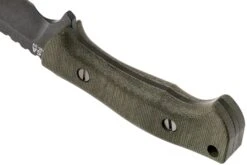 Rick Hinderer Ranch Bowie Green Canvas Micarta, DLC Stonewashed, Cuchillo Bowie -Knives And Tools Comercio HRK TRB DLC GM 04 rick hinderer knives