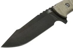 Rick Hinderer Ranch Harpoon Spanto Battle Black Green Micarta Cuchillo De Supervivencia -Knives And Tools Comercio HRK TRH SPSWBK GM 03 rick hinderer knives
