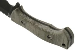 Rick Hinderer Ranch Harpoon Spanto Battle Black Green Micarta Cuchillo De Supervivencia -Knives And Tools Comercio HRK TRH SPSWBK GM 04 rick hinderer knives