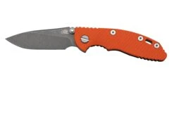 Rick Hinderer XM18 3.0” Slicer Non-Flipper CPM 20CV Orange G10 Navaja