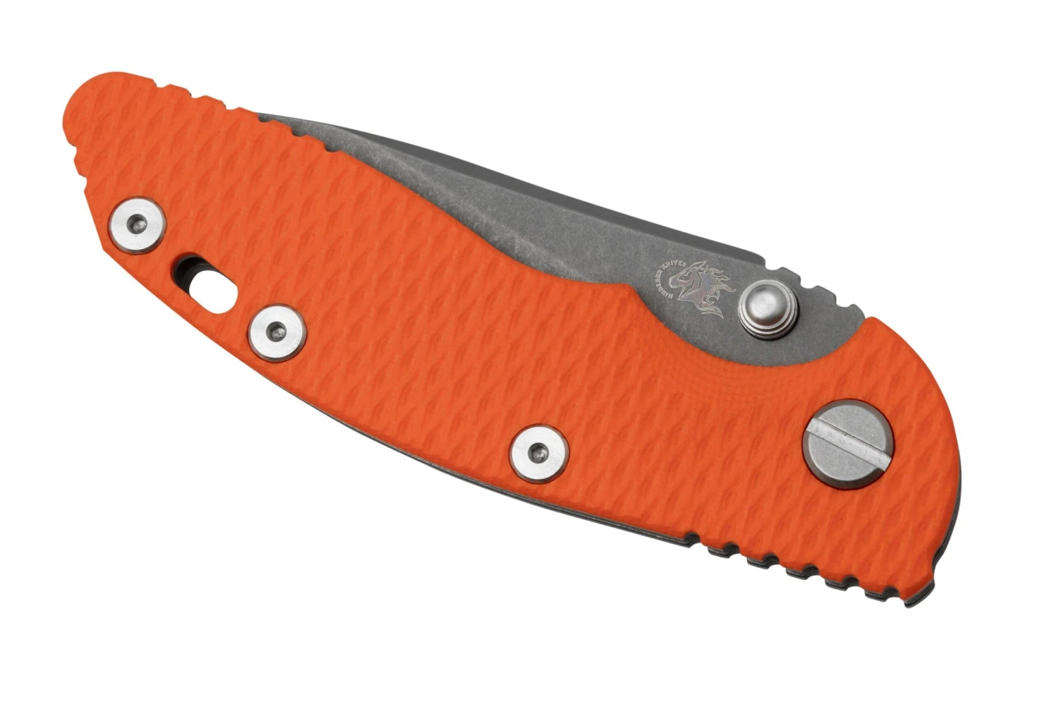 Rick Hinderer XM18 3.0” Slicer Non-Flipper CPM 20CV Orange G10 Navaja 8 Rick Hinderer XM18 3.0” Slicer Non-Flipper CPM 20CV Orange G10 Navaja - Imagen 6