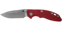 Rick Hinderer XM18 3.0” Spearpoint Non-Flipper CPM 20CV Red G10 Navaja