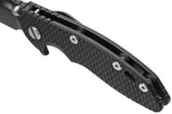 Rick Hinderer XM-18 3" Wharncliffe 20CV Battle Black DLC, Black G10, Navaja -Knives And Tools Comercio HRK XM18 3 WCBBLB 08 rickhinderer